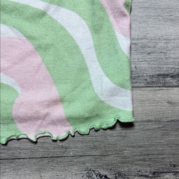 ASOS Pastel Swirl Crop Top - Picture 3 of 5